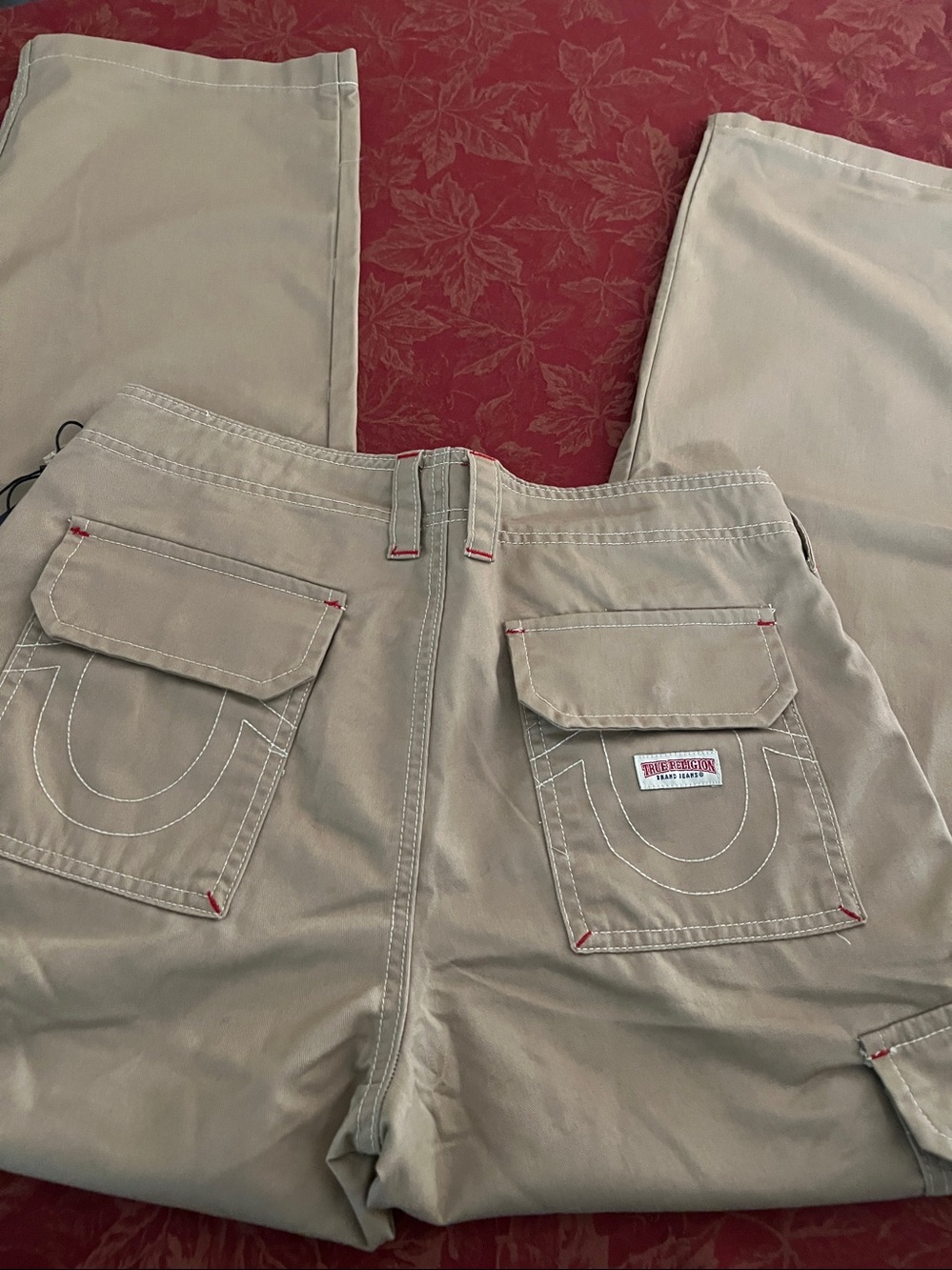 True Religion Women’s Travertine Military SN Cargo Pants NWT 29 - Picture 6 of 7